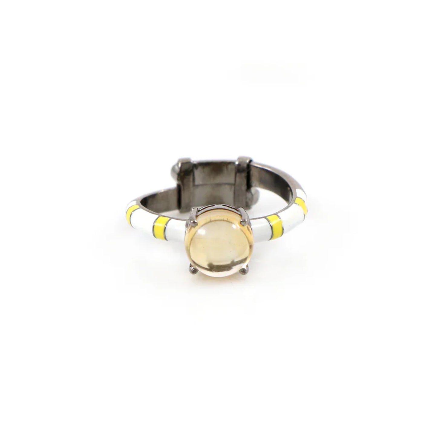 Citrine Stripe Ring