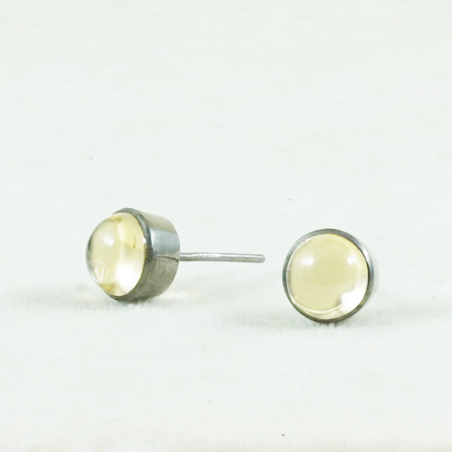 Citrine Duo Convertible Studs