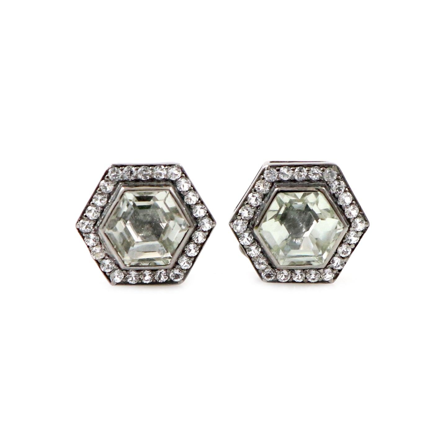 Hexagon Convertible Earrings