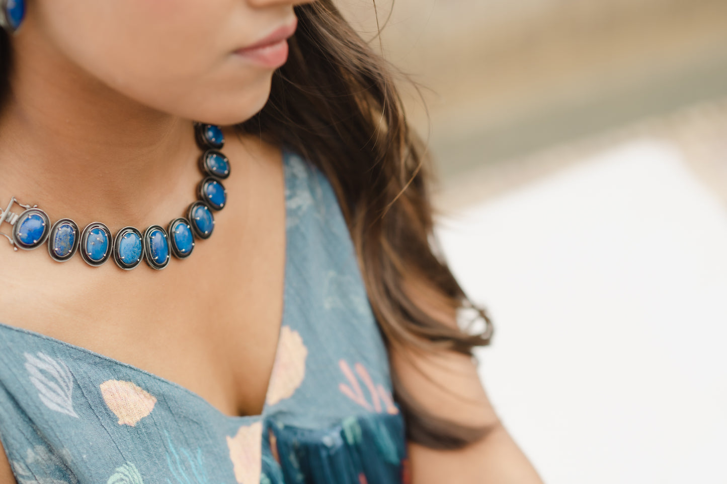 Lapis Trio Convertible Jewellery