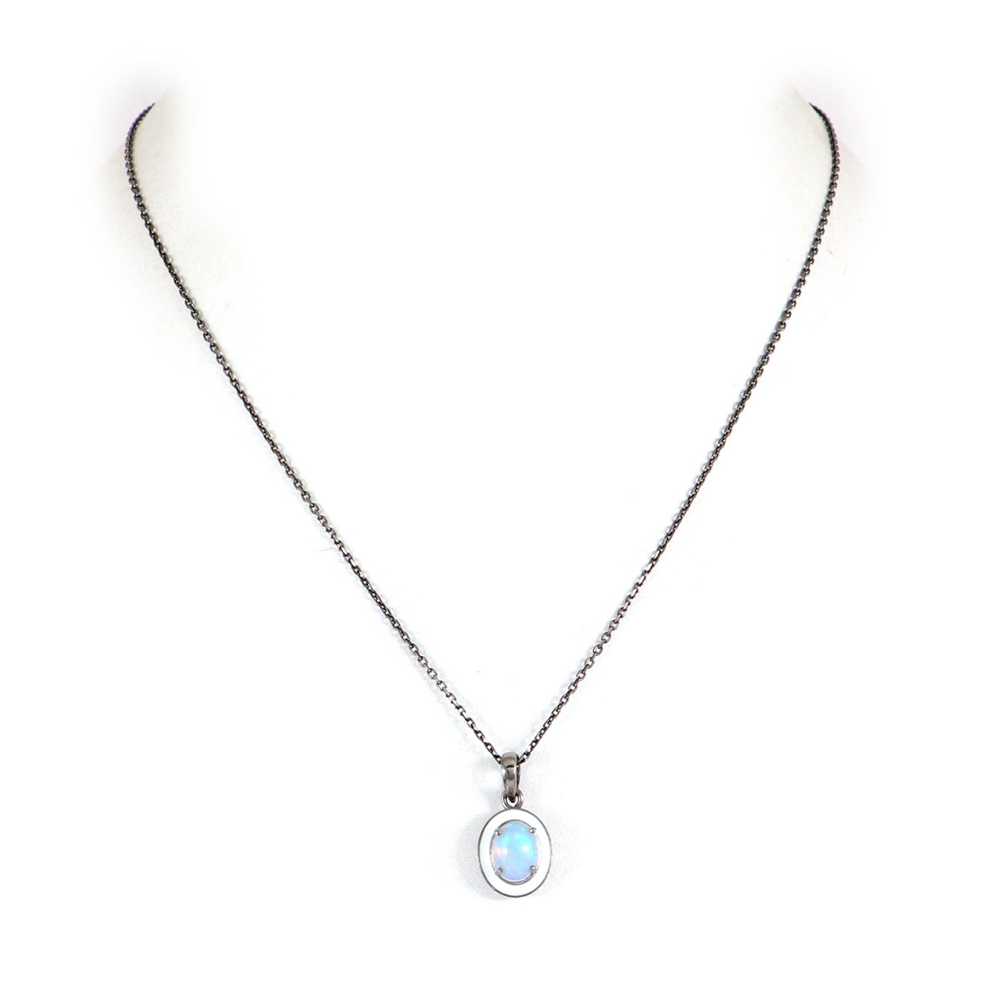 Yellow Opal Pendant