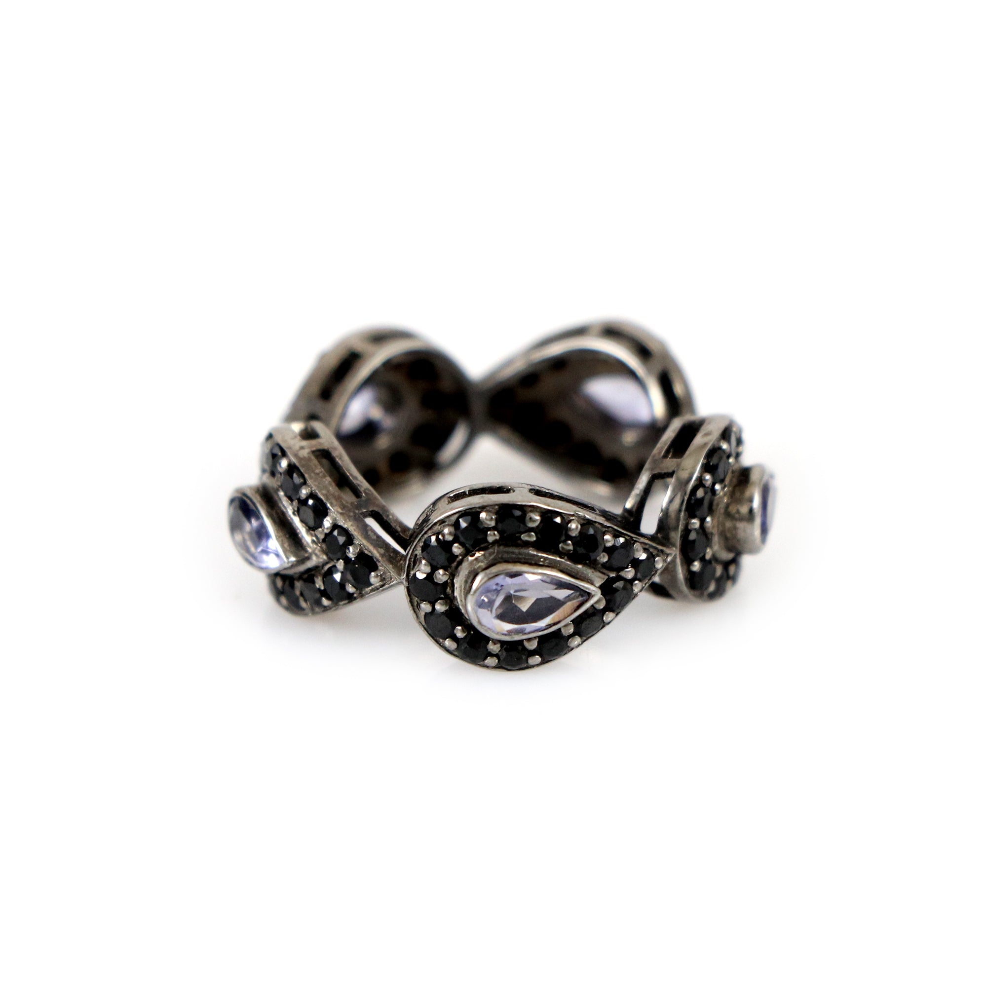 Iolite Pear Band
