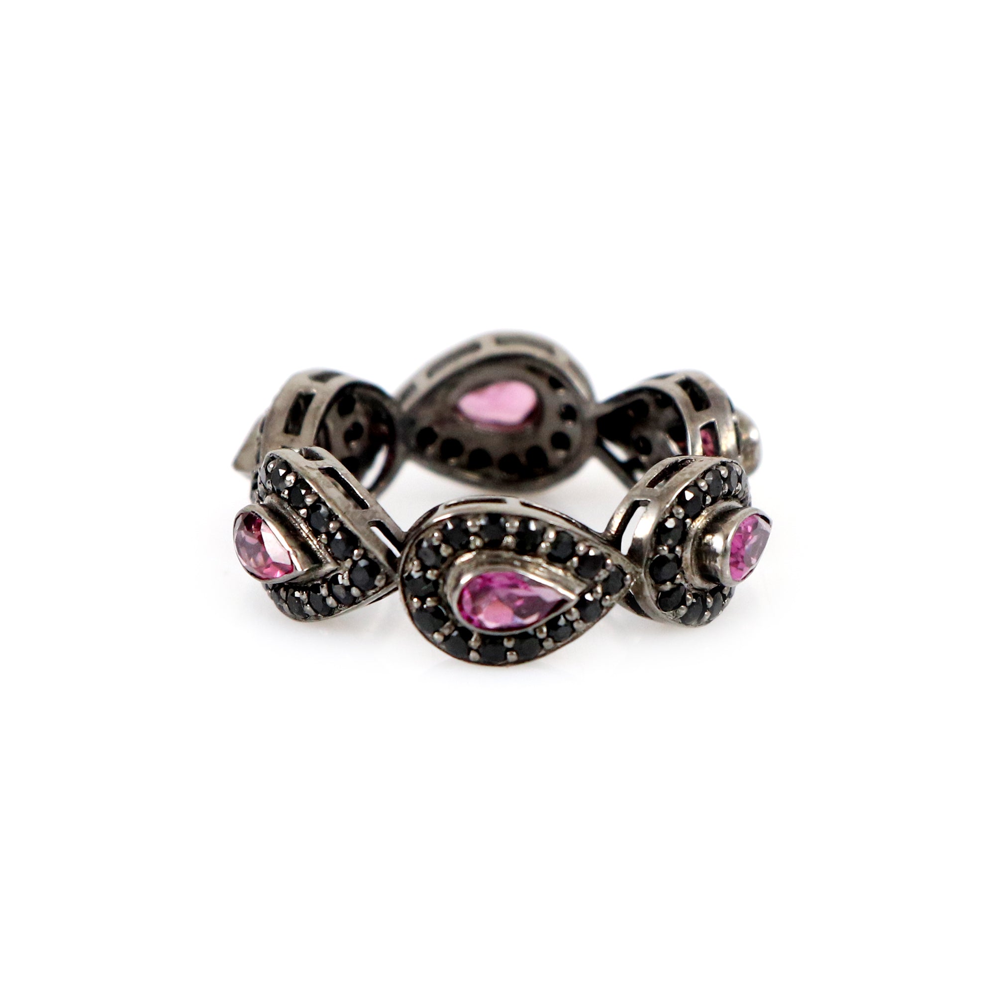 Rhodolite Pear Band
