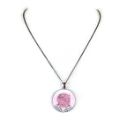 Morganite Pottery Pendant