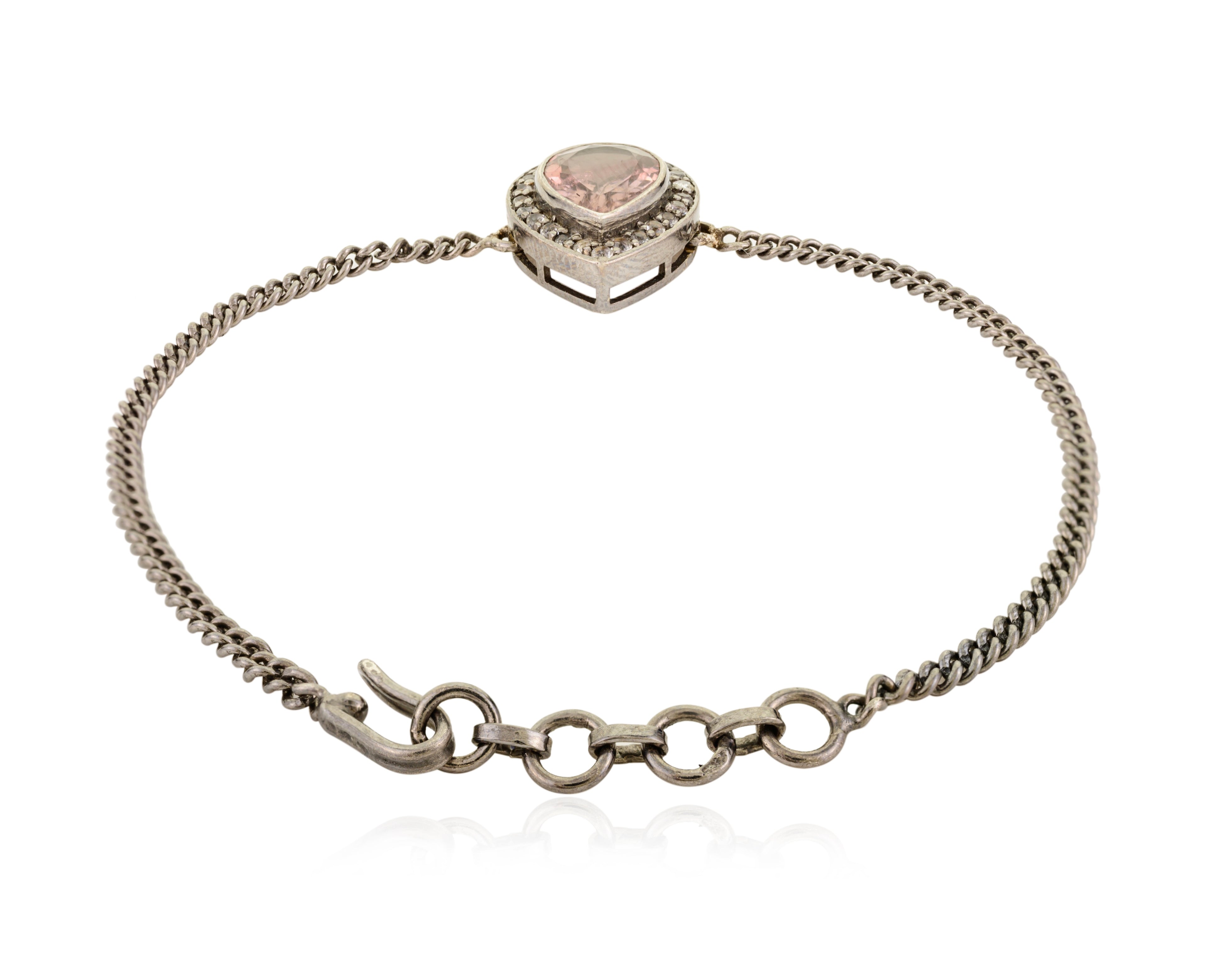 Tourmaline Pear Bracelet