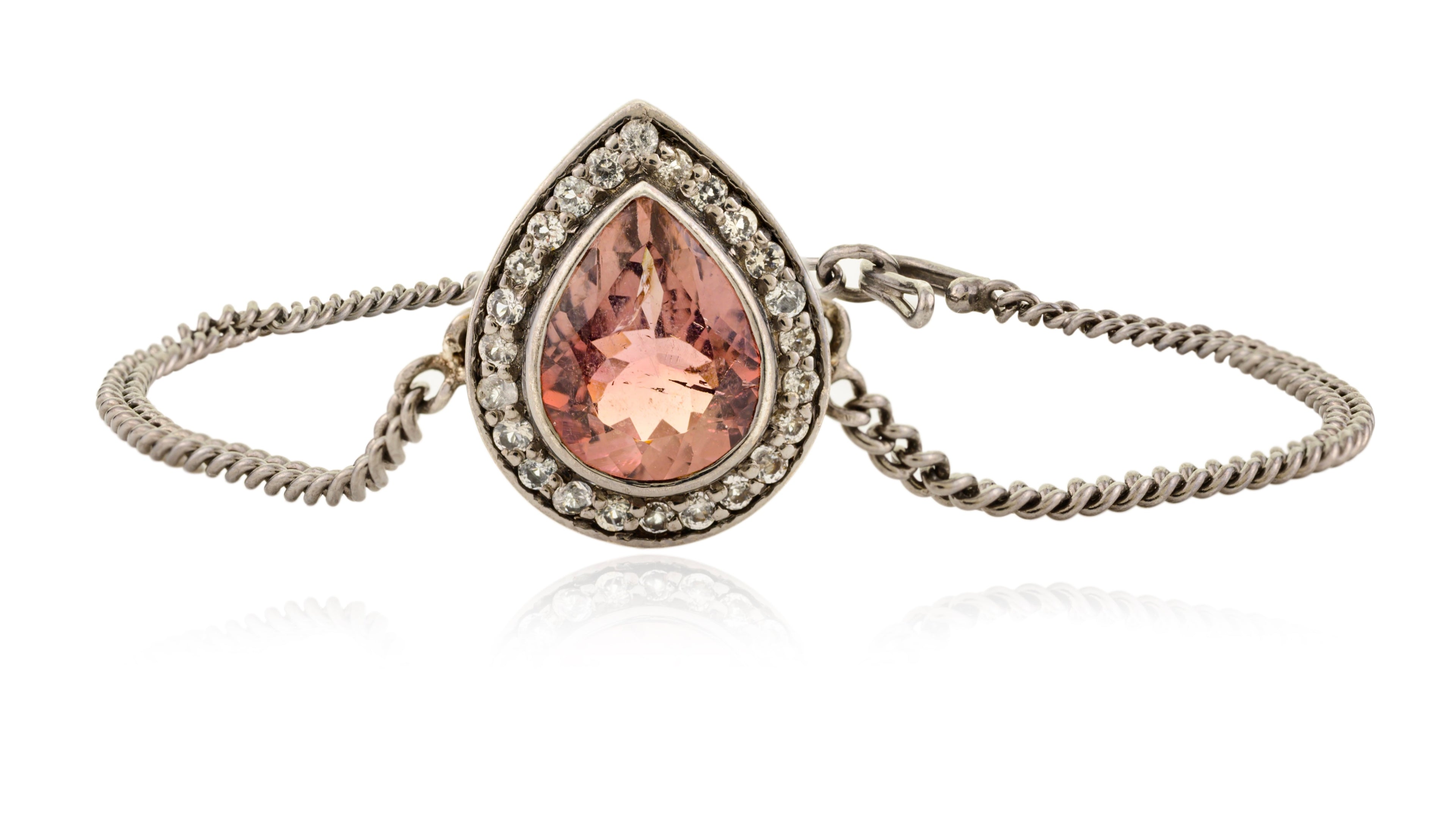 Tourmaline Pear Bracelet