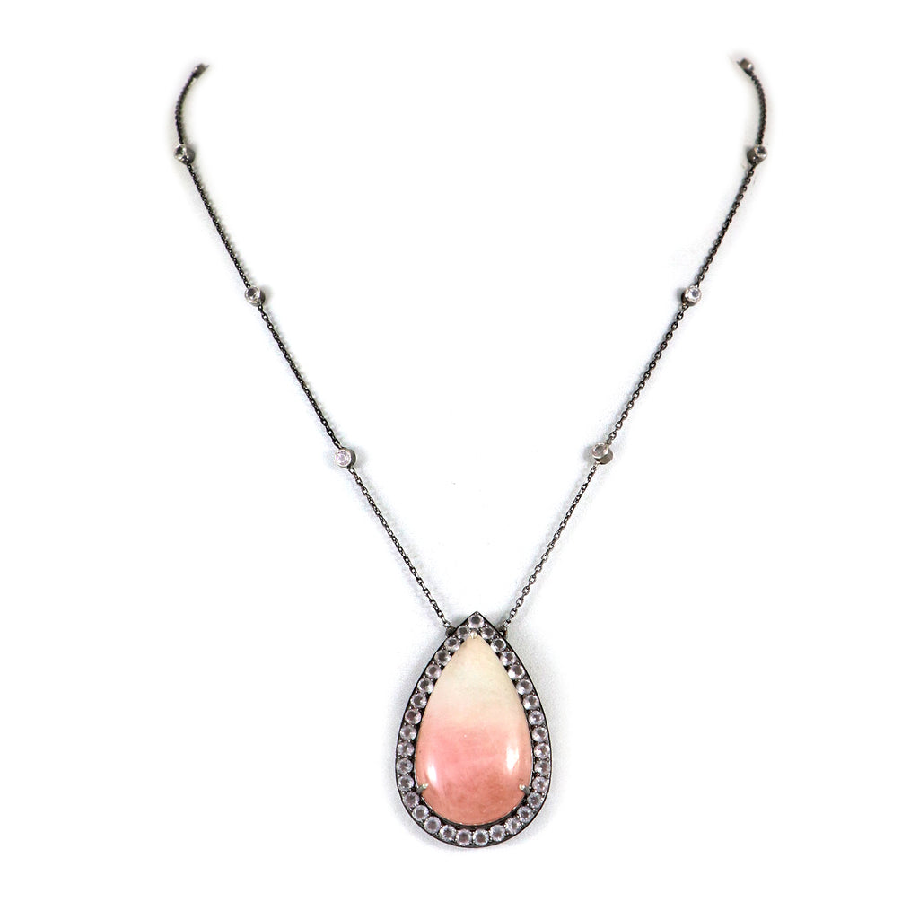 Bi-Color Morganite Pendant