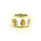 Citrine Glow Ring