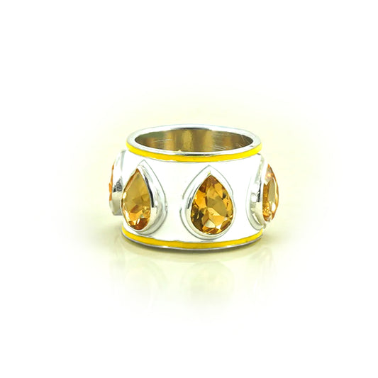 Citrine Glow Ring