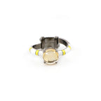 Citrine Stripe Ring