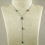 Black Opal Duo Necklace