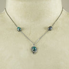Black Opal Duo Necklace