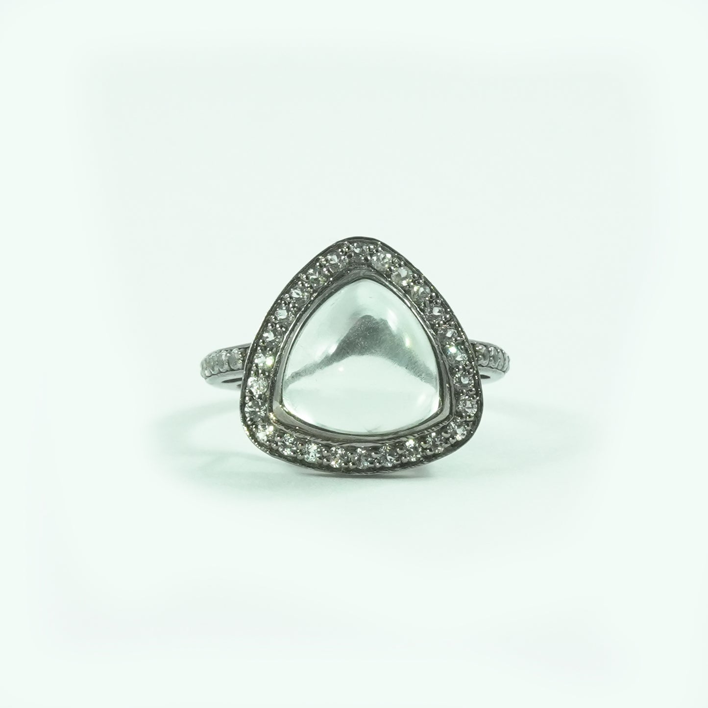 Prasiolite Ring