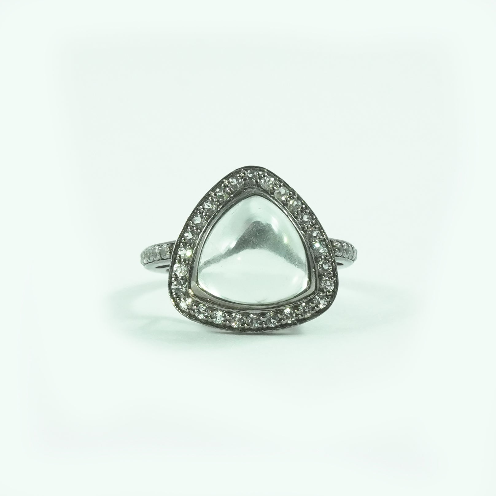 Prasiolite Ring