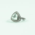 Prasiolite Ring
