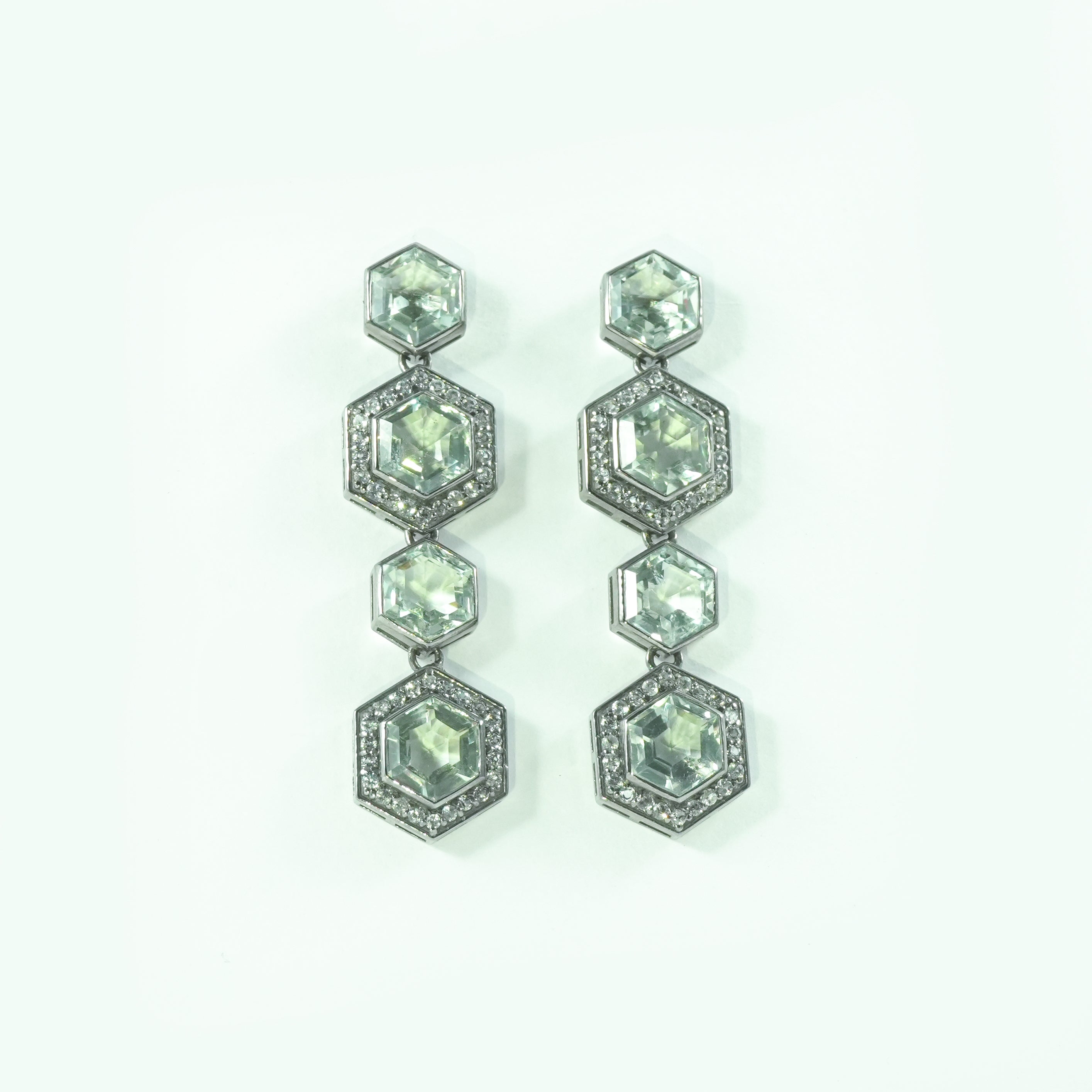 Hexagon Earrings