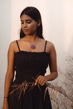 Amethyst Flower Brooch x Pendant