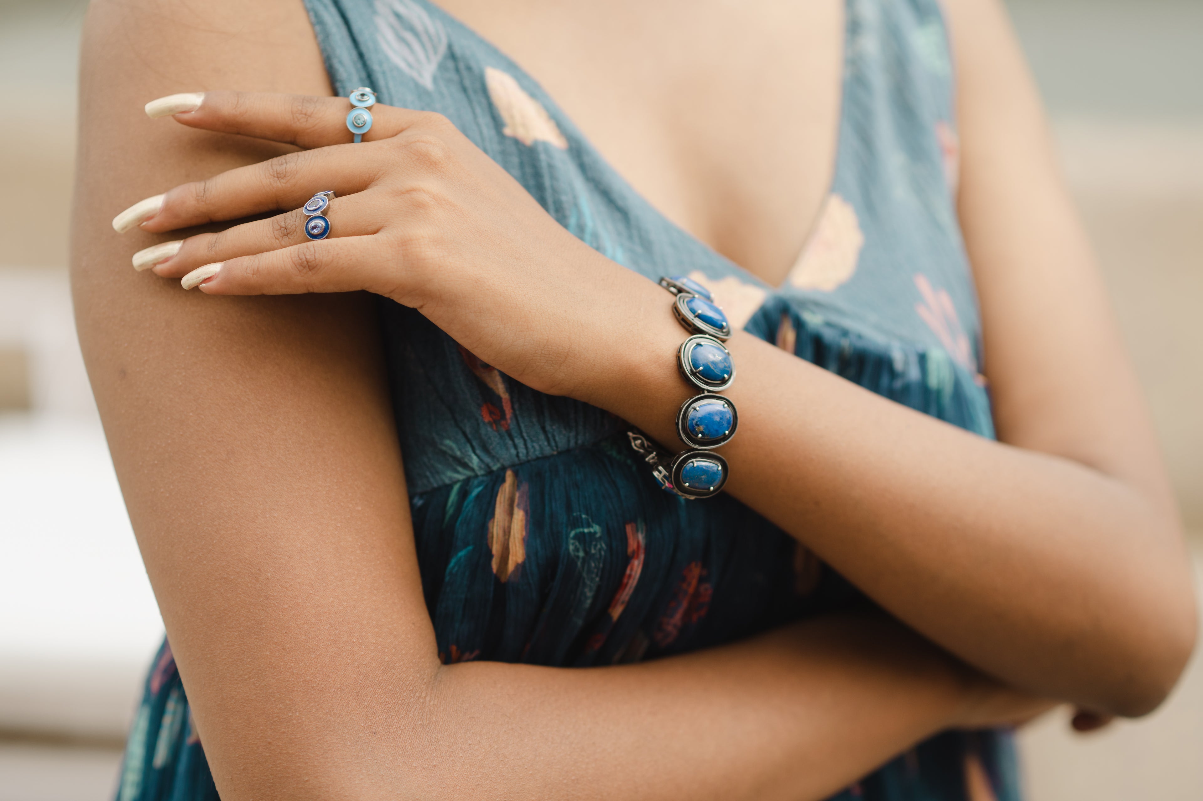 Blue Topaz Ring