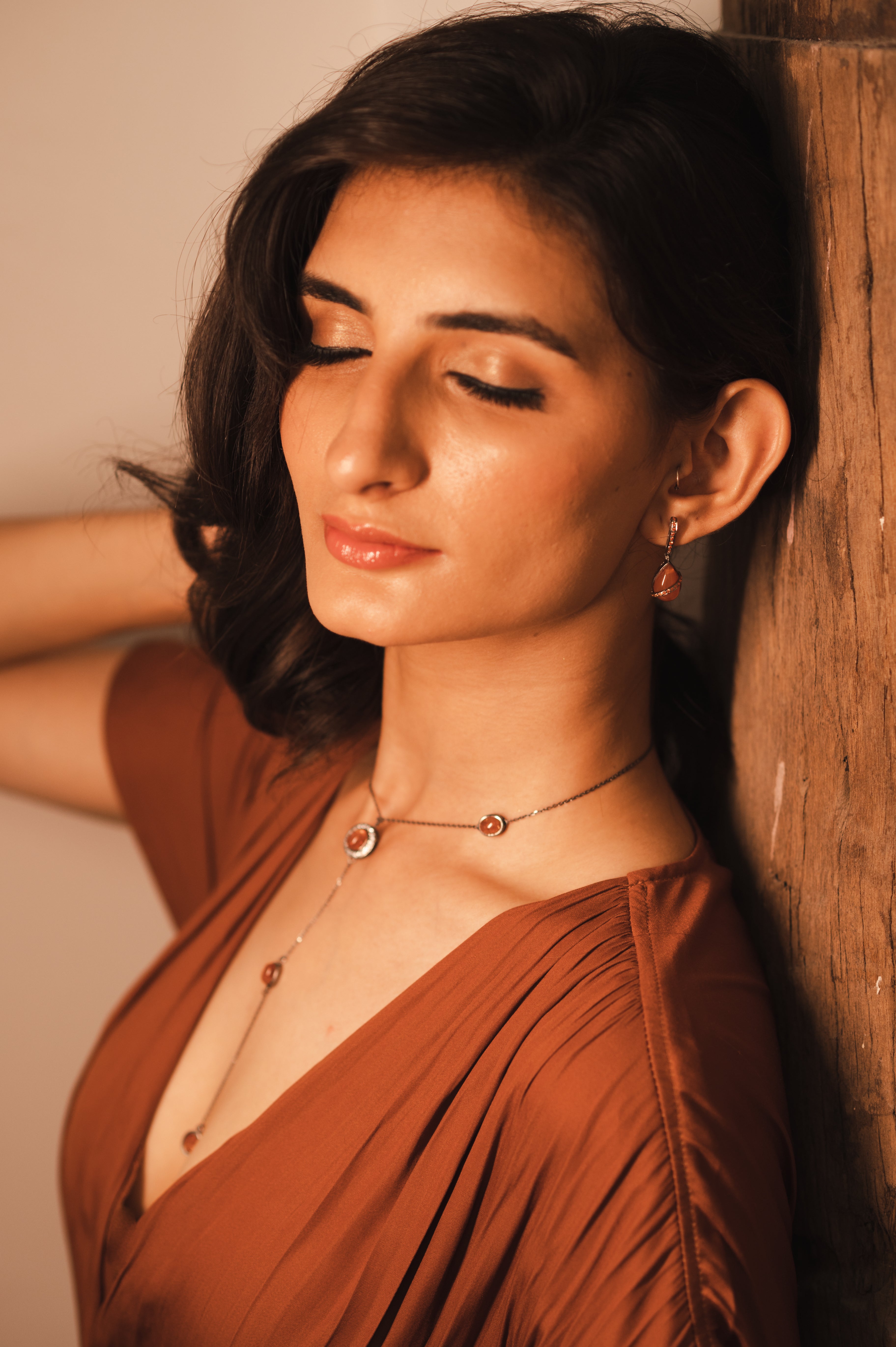 Sunstone Duo Necklace