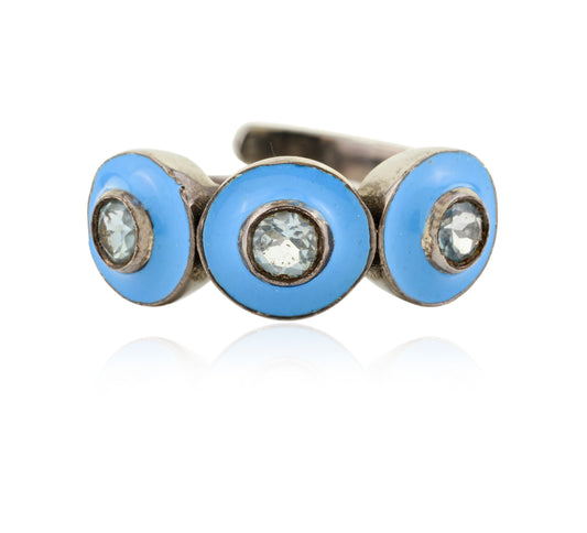 Blue Topaz Ring