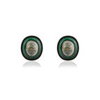 Prasiolite Duo Convertible Earrings