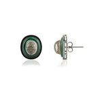 Prasiolite Duo Convertible Earrings