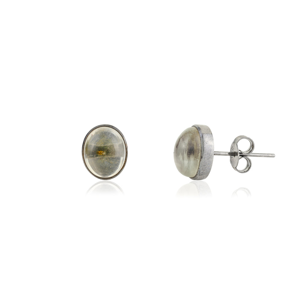 Prasiolite Duo Convertible Earrings