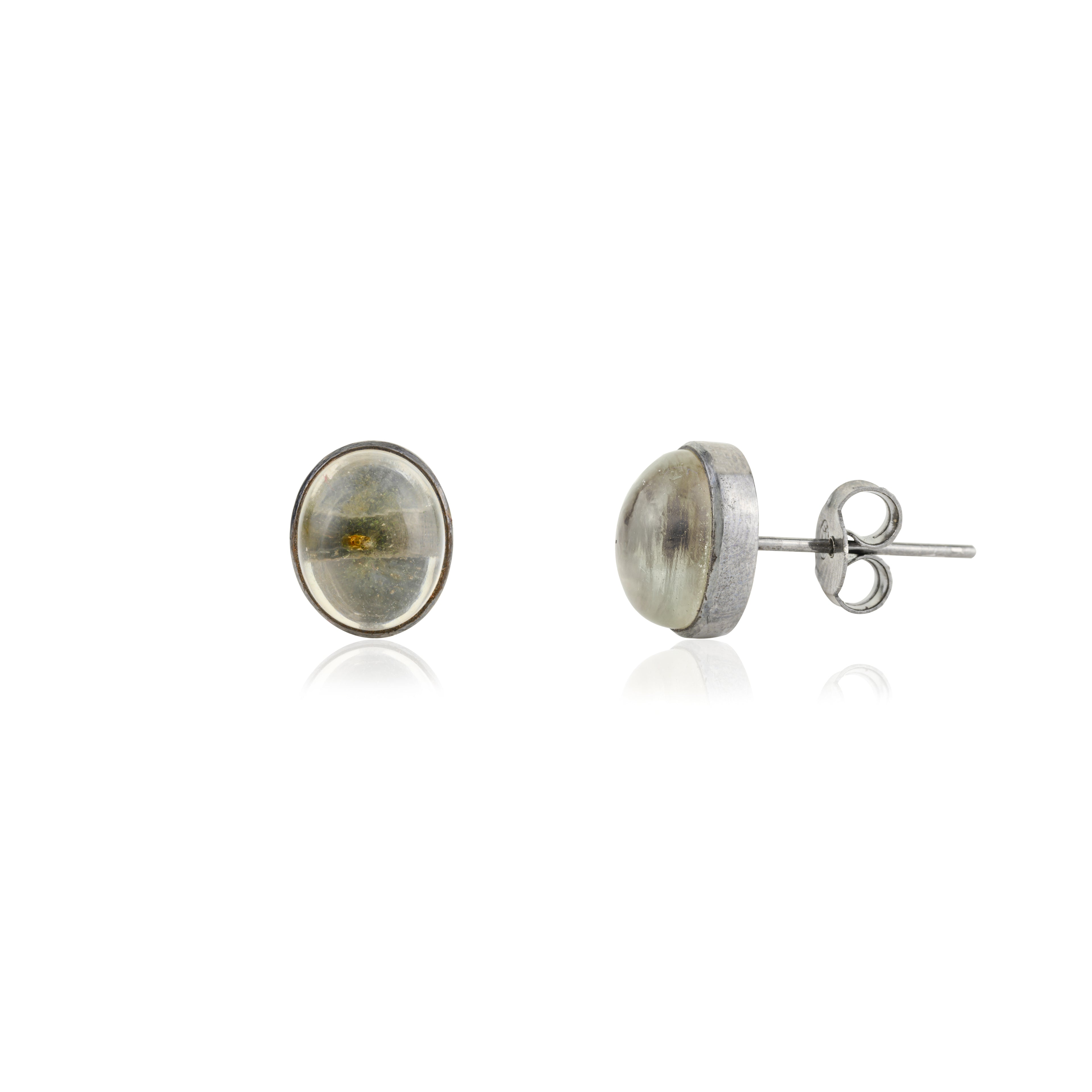 Prasiolite Duo Convertible Earrings
