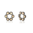 Yellow Opal Hoops