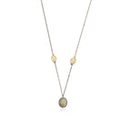 Yellow Opal Duo Necklace