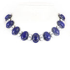 Lotus Lapis Necklace
