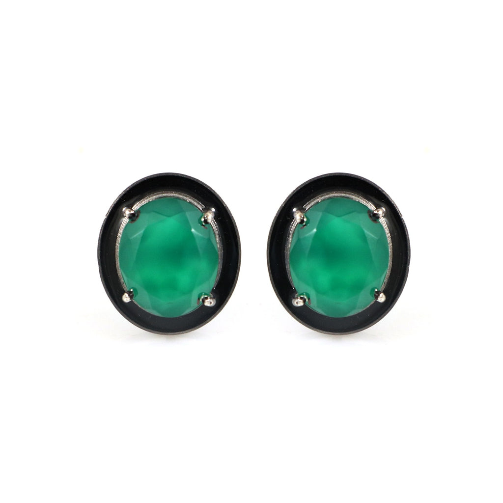 Chalcedony Black Enamel Tops