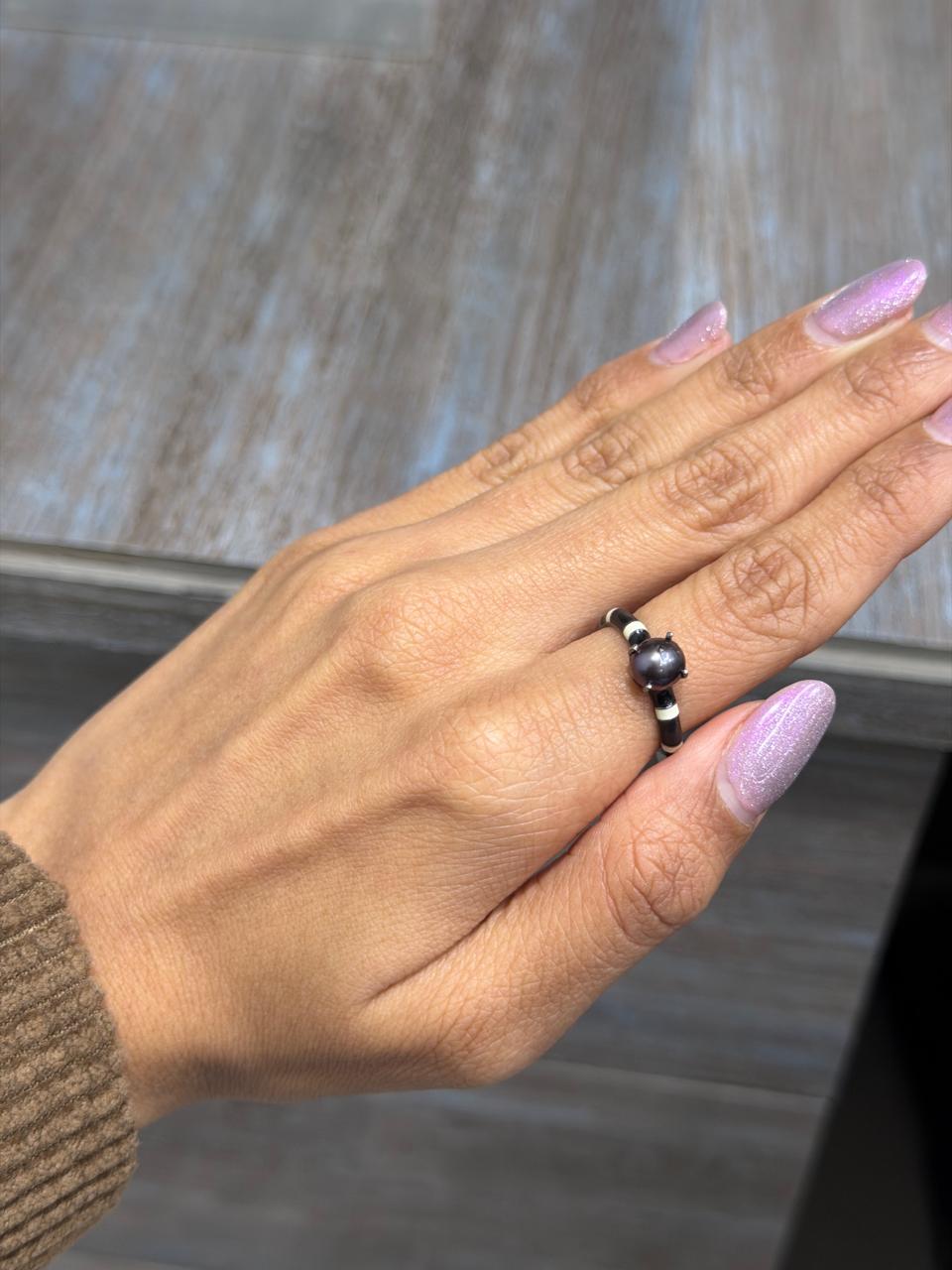 Tahitian Stripe Ring