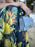 Amethyst Enamel Band